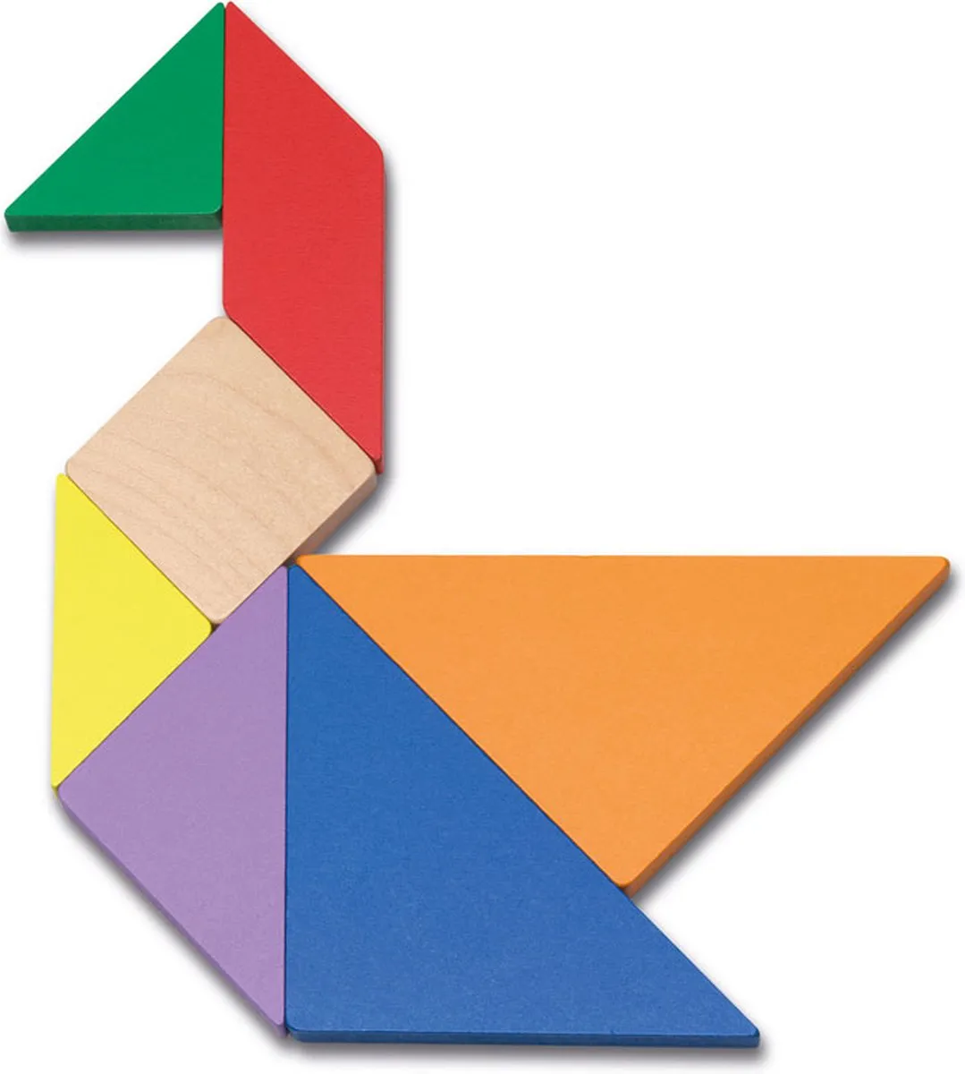 Cayro Tangram Puzzelspel - Hout - 02588