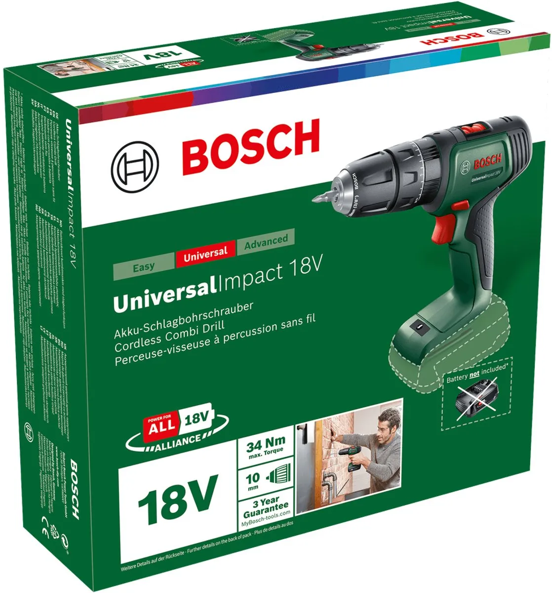 Bosch UniversalImpact 18 Klopboorschroevendraaier 4053423225242