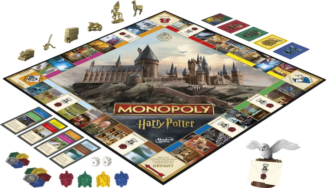 Hasbro Gaming Monopoly Harry Potter Franse Editie F9422101