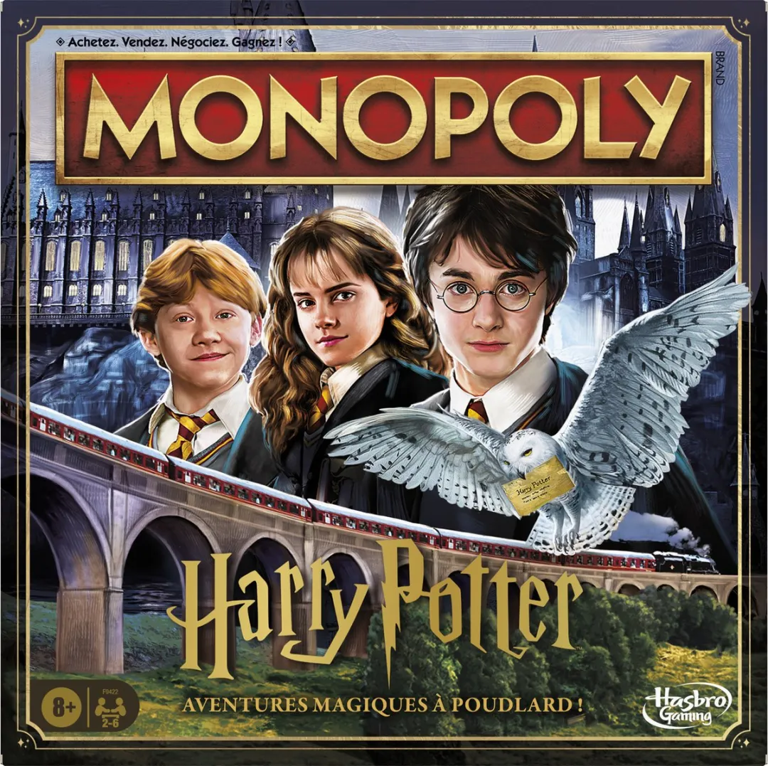 Hasbro Gaming Monopoly Harry Potter Franse Editie F9422101