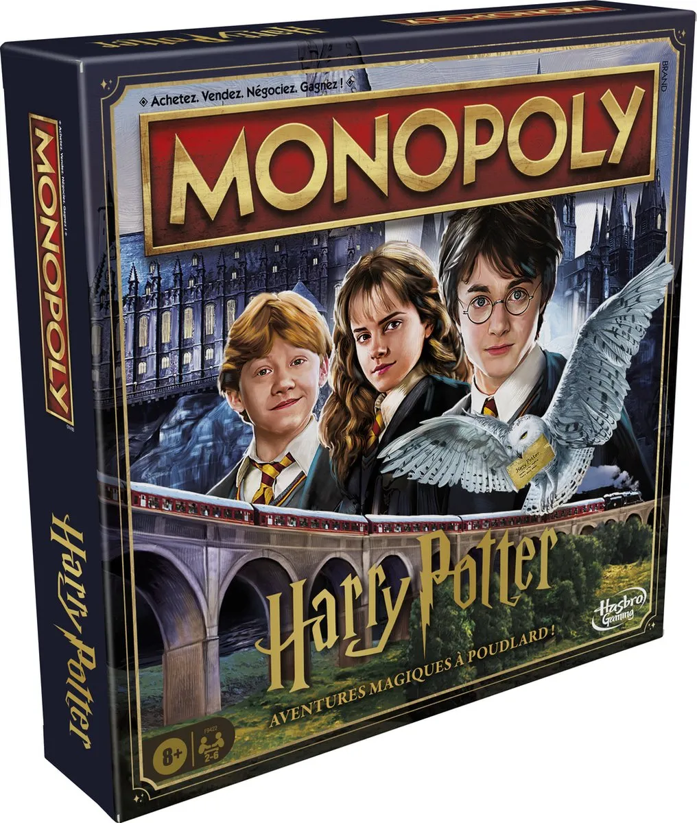 Hasbro Gaming Monopoly Harry Potter Franse Editie F9422101