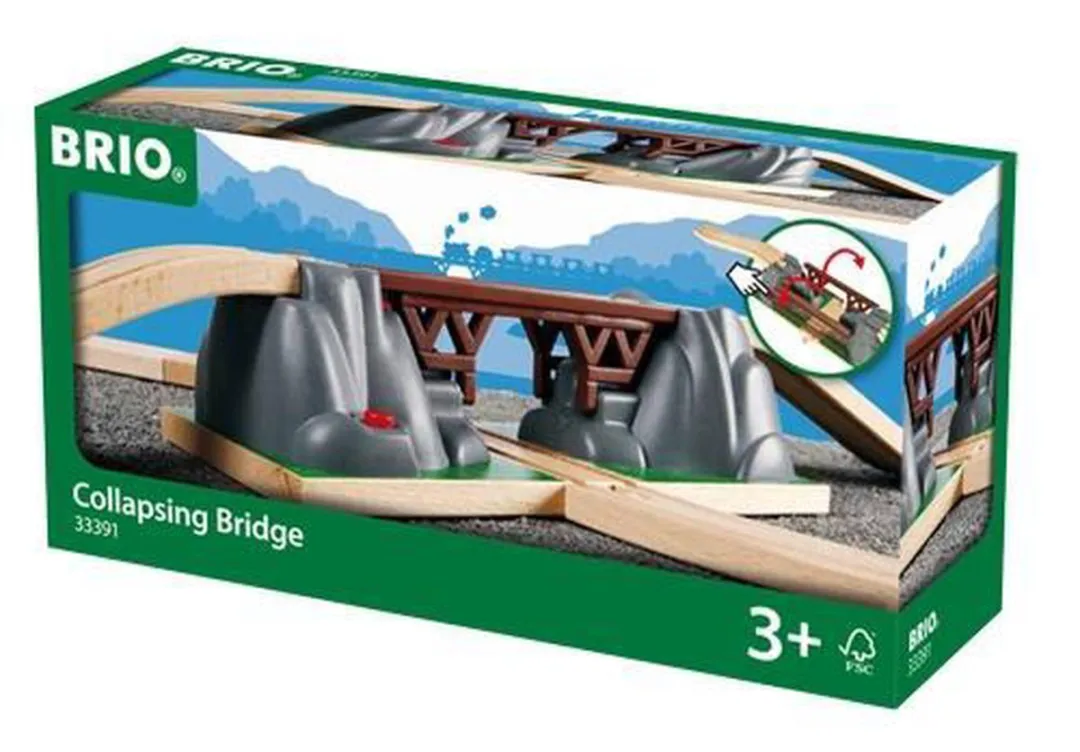 BRIO Klapbrug 33381 - 3 Stuks - Grijs - afbeelding 6 van 6
