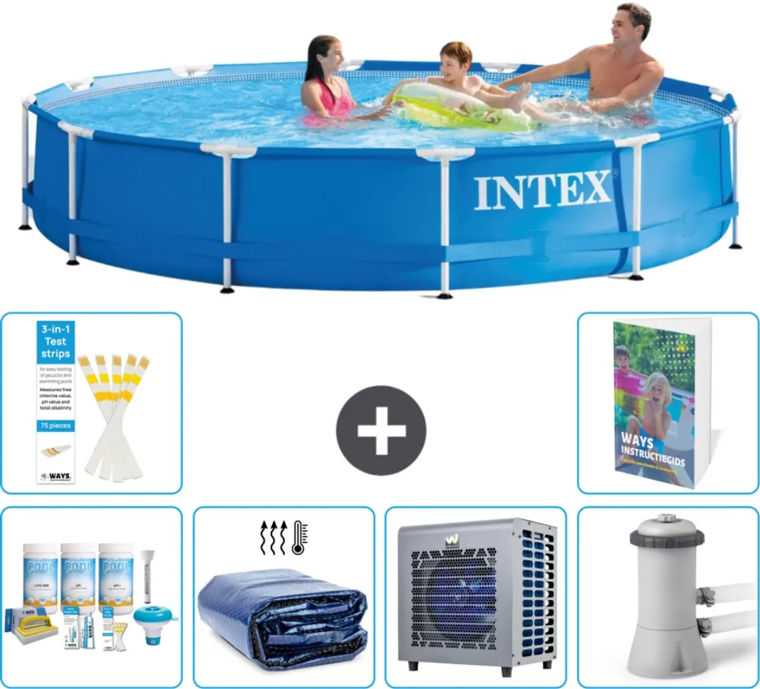 Intex 28210NP Rond Frame Zwembad 366x76cm