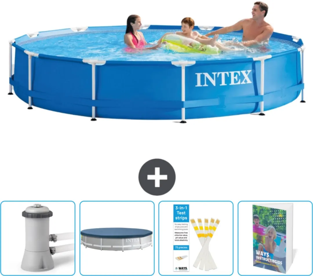 Intex 28210NP Rond Frame Zwembad 366x76cm