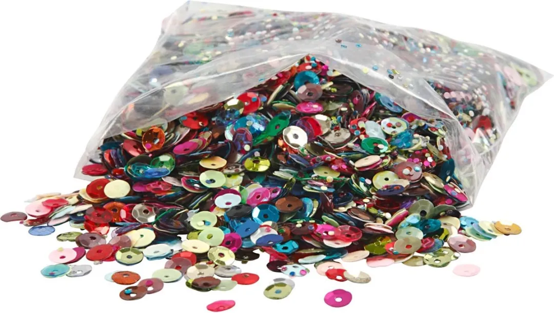 Creativ Company Ronde Pailletten 6mm - 100 Stuks Multicolor
