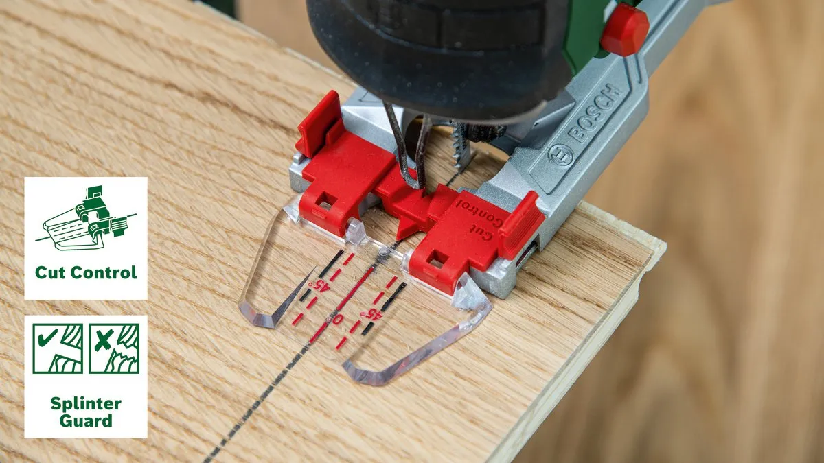 Bosch AdvancedSaw 18V-140 Accudecoupeerzaag - 3 Zaagbladen T144D