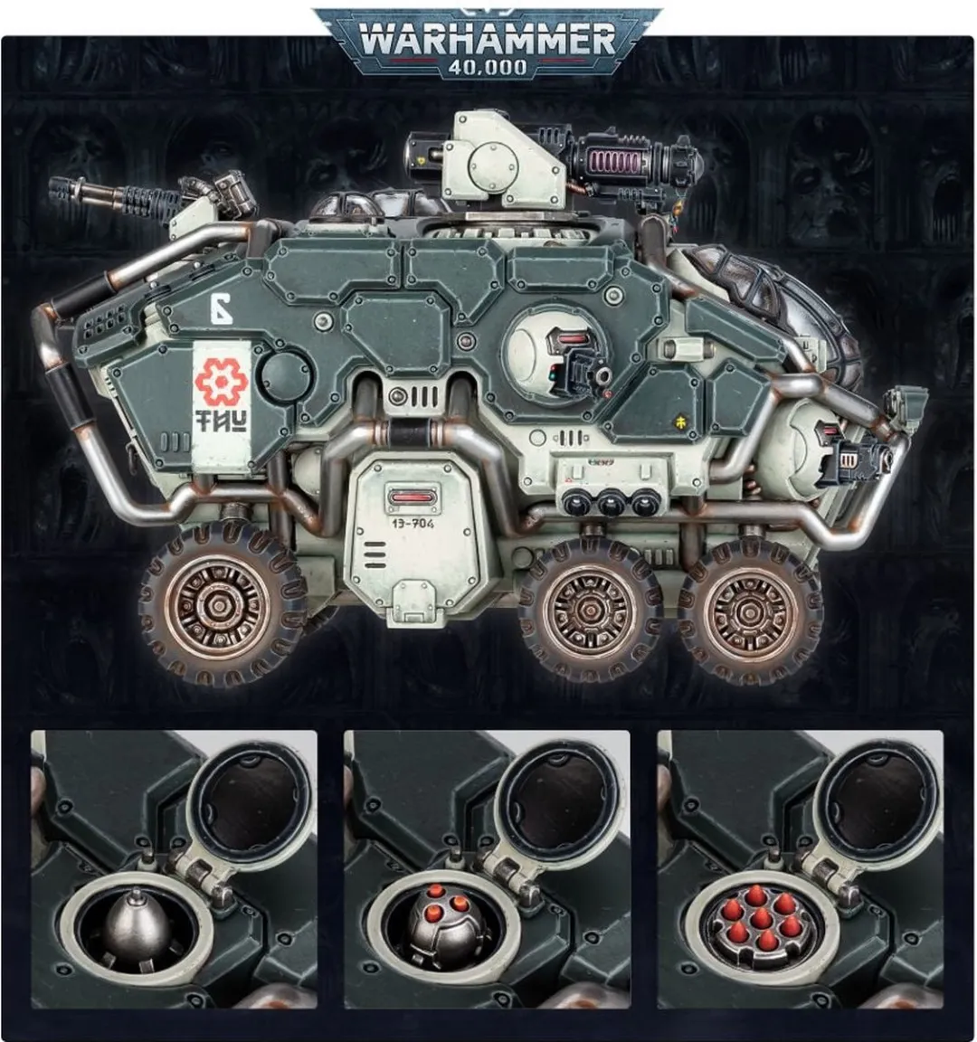 Games Workshop Leagues of Votann Hekaton Land Fortress - 88 Onderdelen