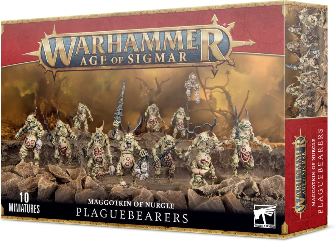 Games Workshop Daemons of Nurgle Plaguebearers