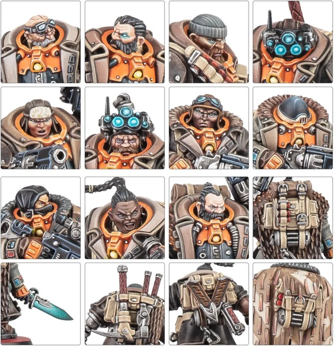 Games Workshop Kill Team Hernkyn Yaegirs 151 Onderdelen