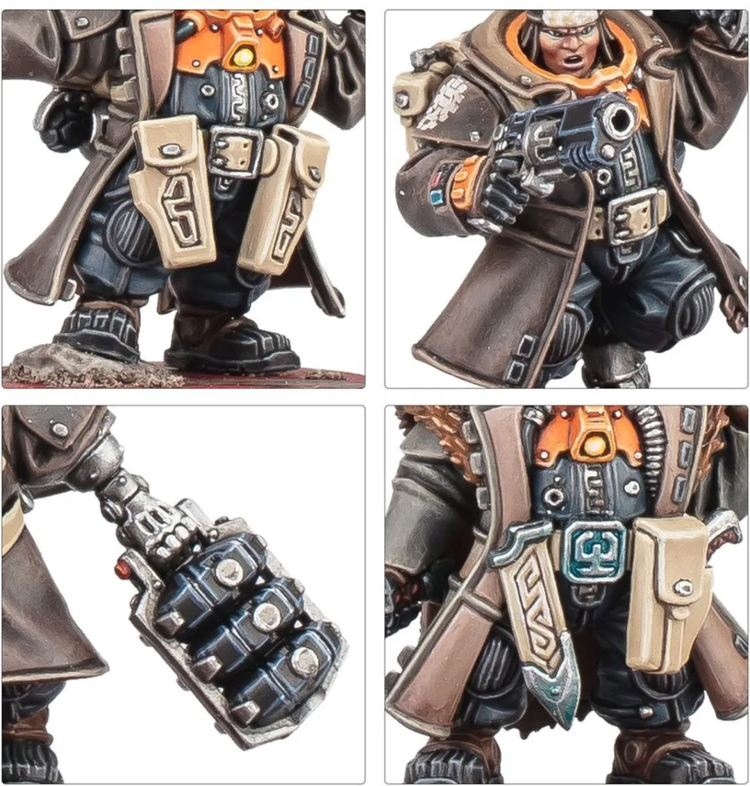 Games Workshop Kill Team Hernkyn Yaegirs 151 Onderdelen
