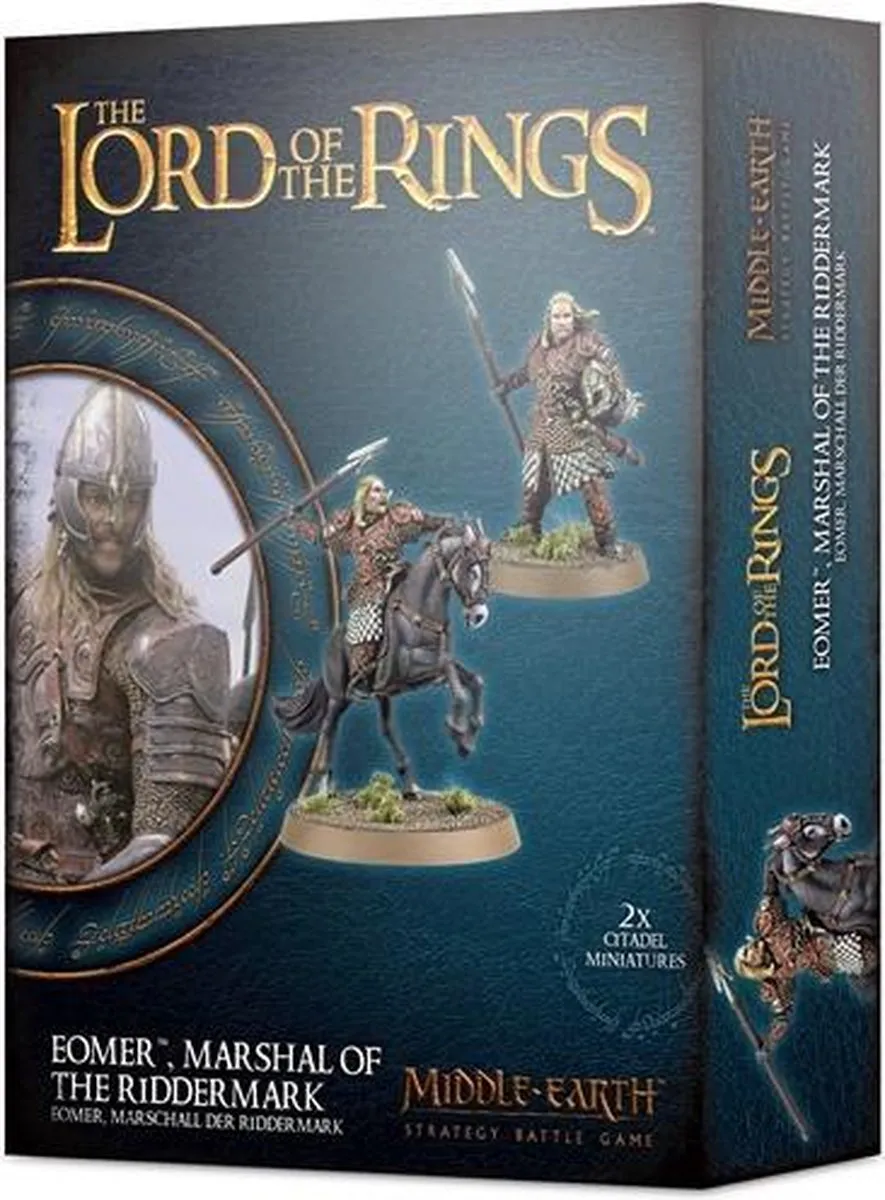Games Workshop Lord of the Rings Éomer Marshal of the Riddermark