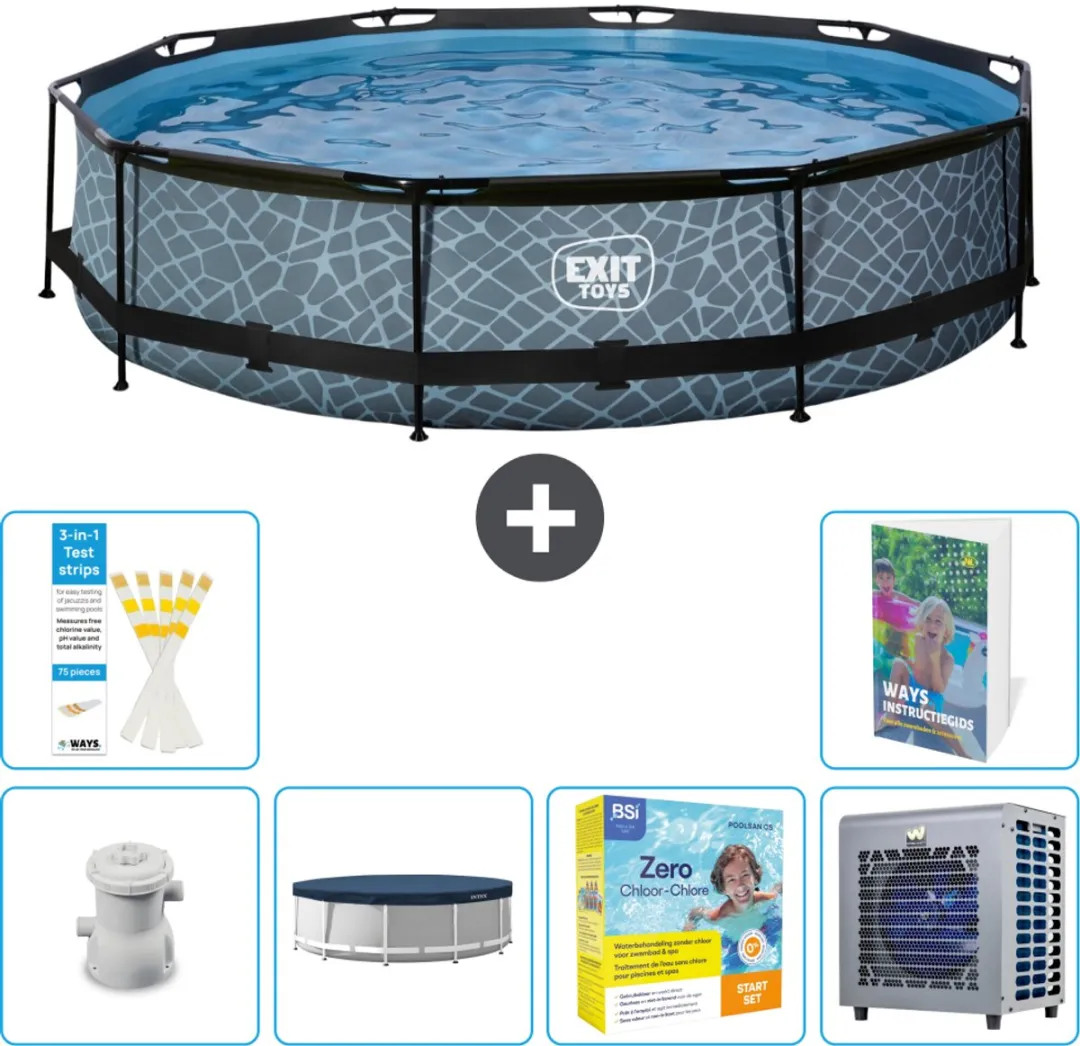 EXIT Toys Rond Zwembad 360x76cm