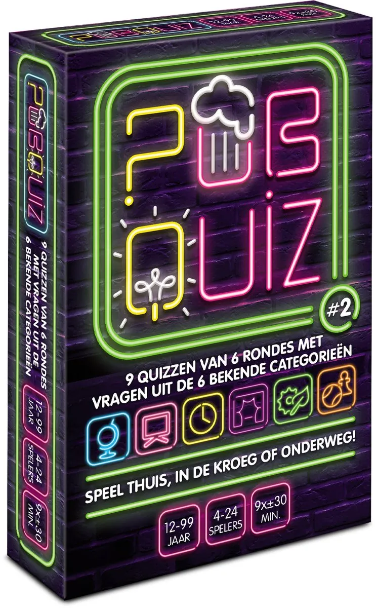 Combi-Deal: Pubquiz #2 & Party Quiz - 198 Vragen