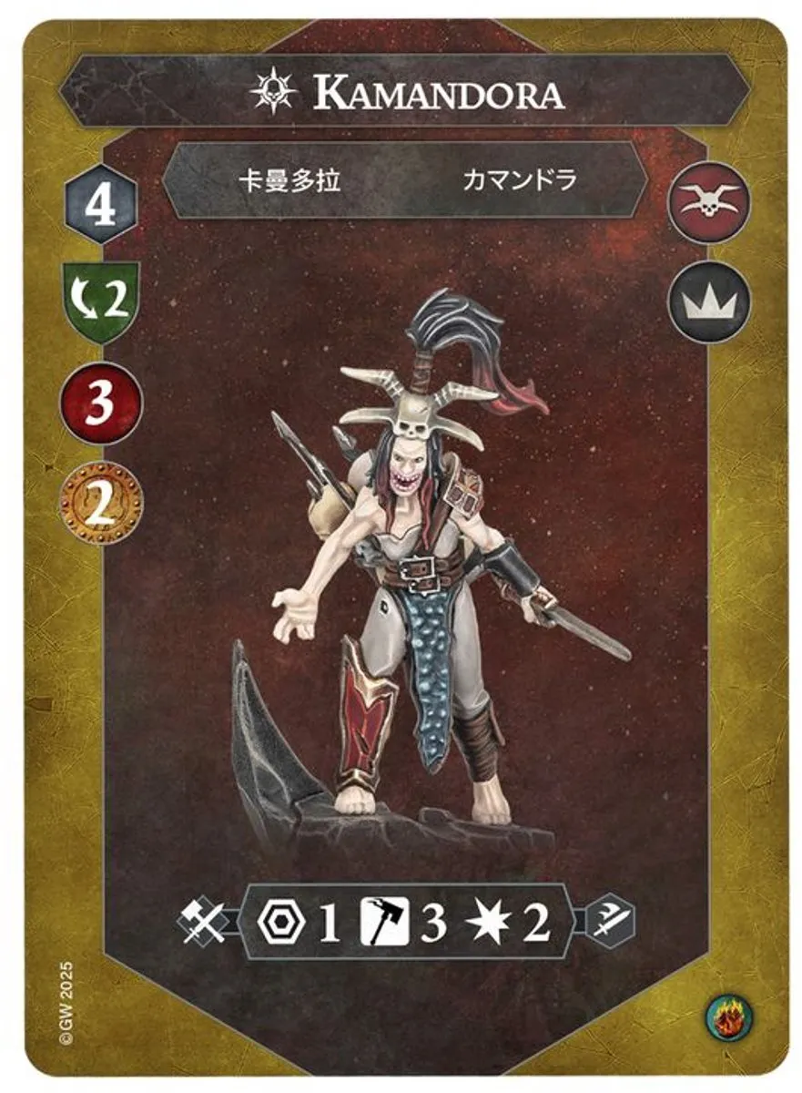 Games Workshop Warhammer Underworlds Kamandora's Blades - 26 Onderdelen
