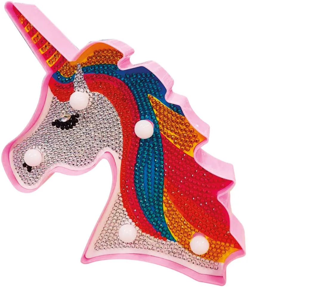 Toi-Toys Diamond Painting Lamp Eenhoorn - Multi
