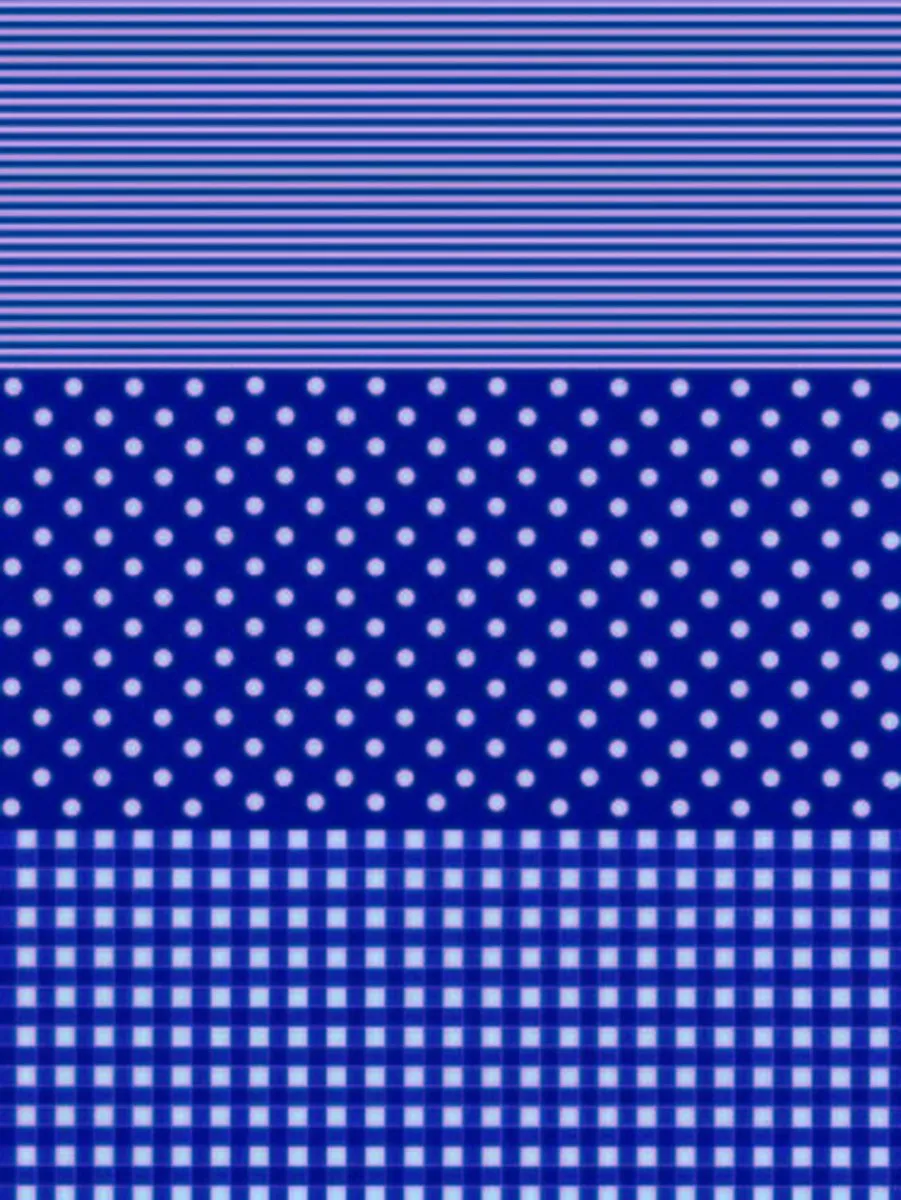 Decopatch Papier Donkerblauw/Blauw Strepen