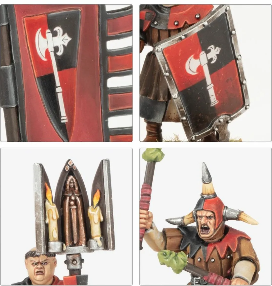 Games Workshop Warhammer The Old World Bretonnia Men-At-Arms 36 Onderdelen