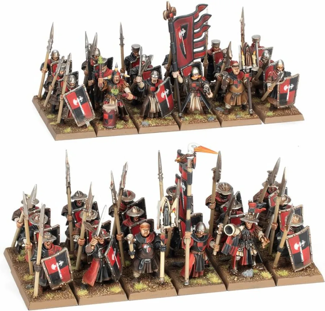 Games Workshop Warhammer The Old World Bretonnia Men-At-Arms 36 Onderdelen