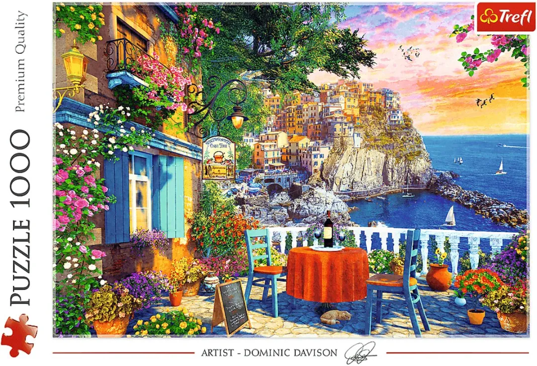 Trefl Cinque Terre View Legpuzzel 1000 Stuks - Multicolor