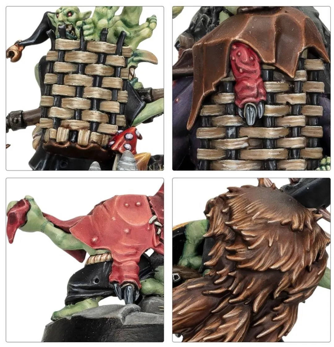 Games Workshop Warhammer Underworlds Borgit's Beastgrabbaz 109-33