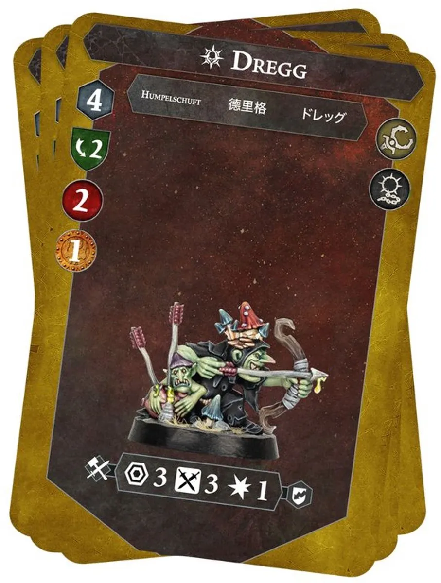 Games Workshop Warhammer Underworlds Borgit's Beastgrabbaz 109-33