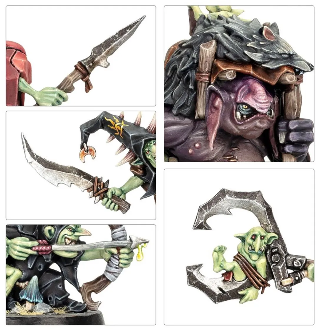Games Workshop Warhammer Underworlds Borgit's Beastgrabbaz 109-33
