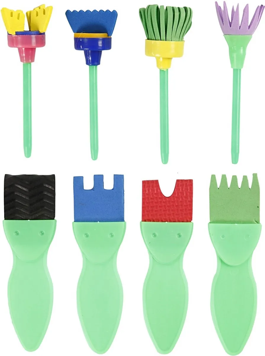 Creativ Company Creotime EVA Schuimpenselen 24 Stuks