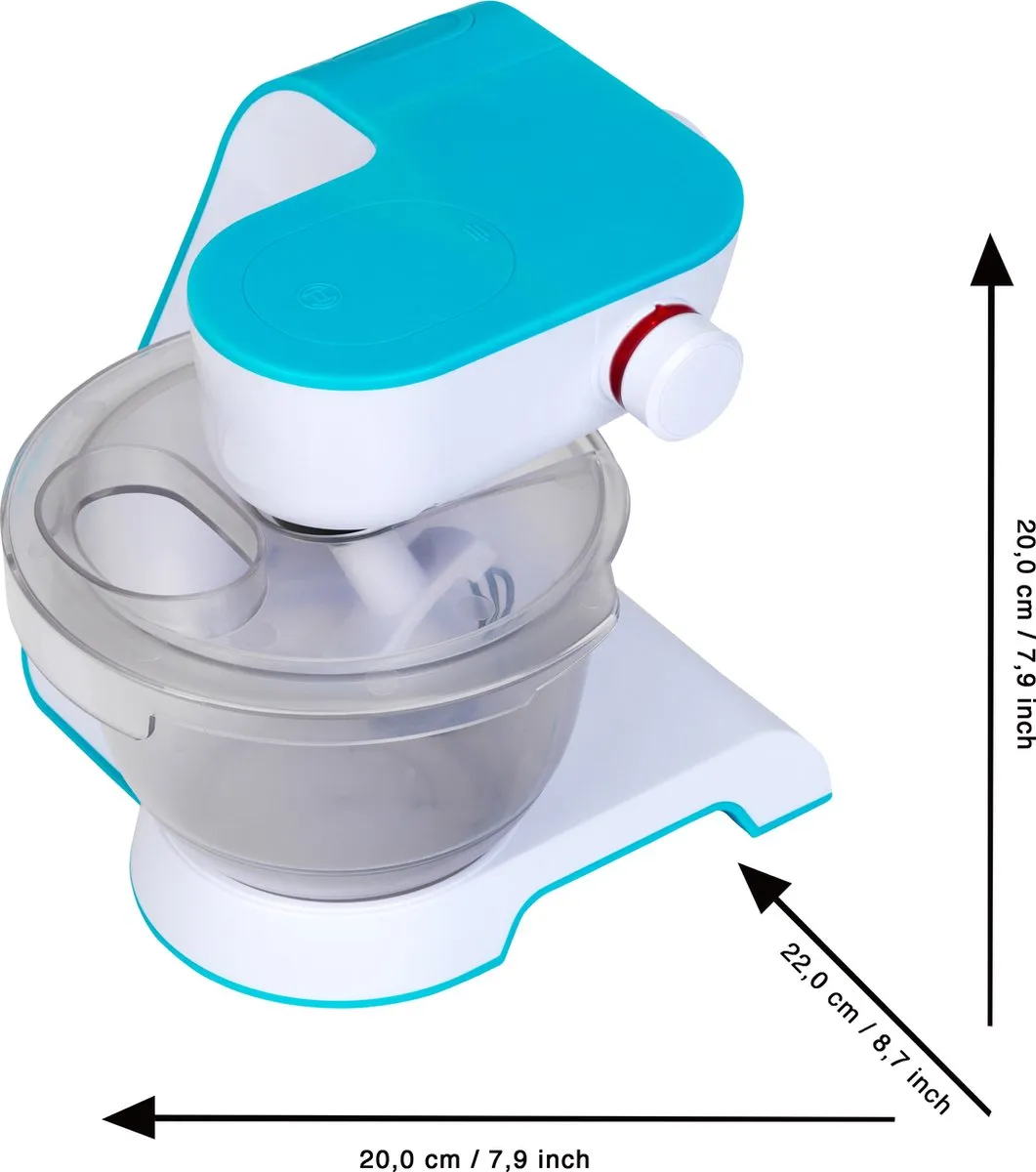 Klein Toys Bosch Speelgoedkeukenmachine Blauw - 2 Snelheden