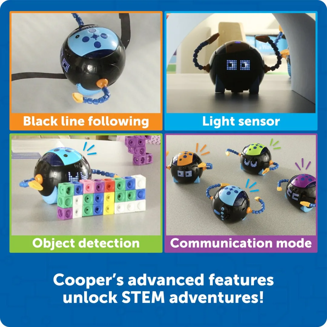 Learning Resources Cooper STEM Robot LER3119 - Meerkleurig - afbeelding 6 van 6