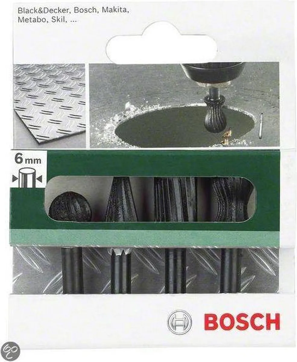 Bosch Freesvijlen Set - Metaal/Hout - 3 Stuks