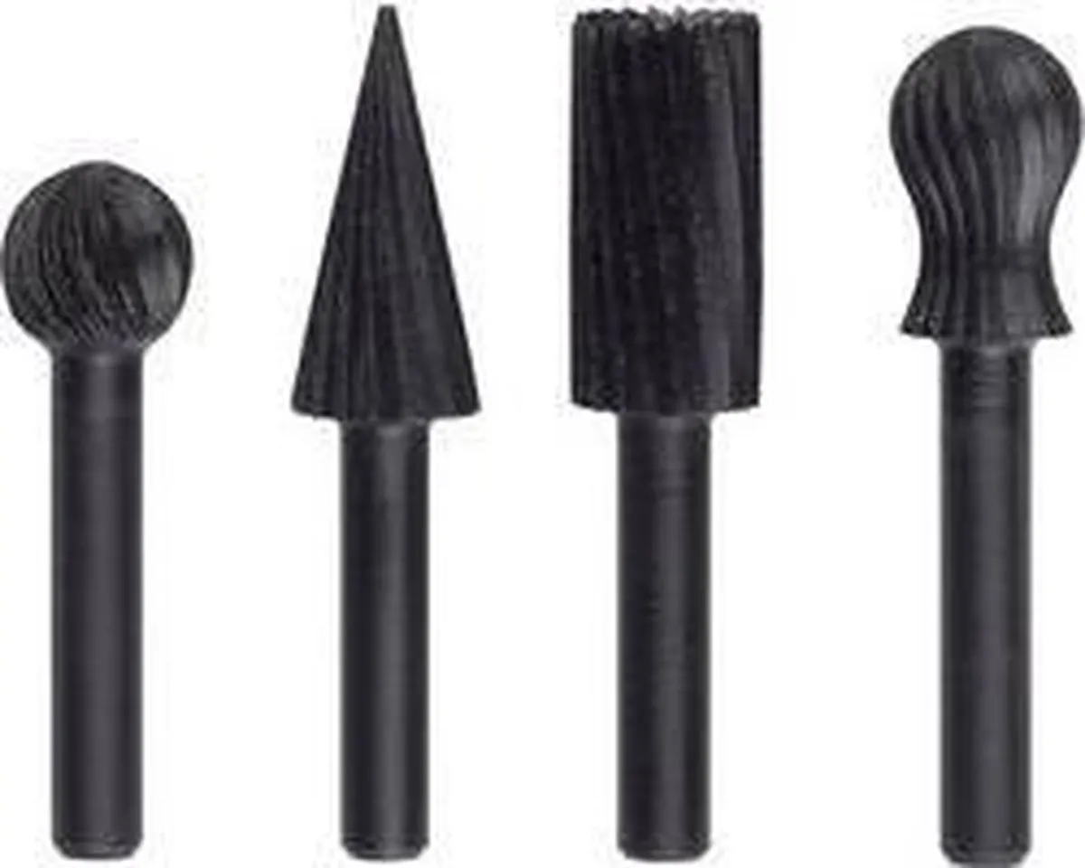 Bosch Freesvijlen Set - Metaal/Hout - 3 Stuks