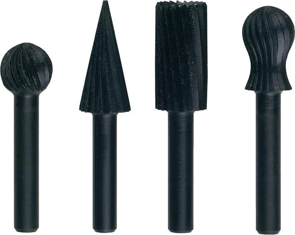 Bosch Freesvijlen Set - Metaal/Hout - 3 Stuks