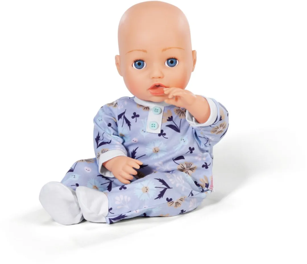 Baby Born Poppenromper Bleu 43cm - Bloemenmotief