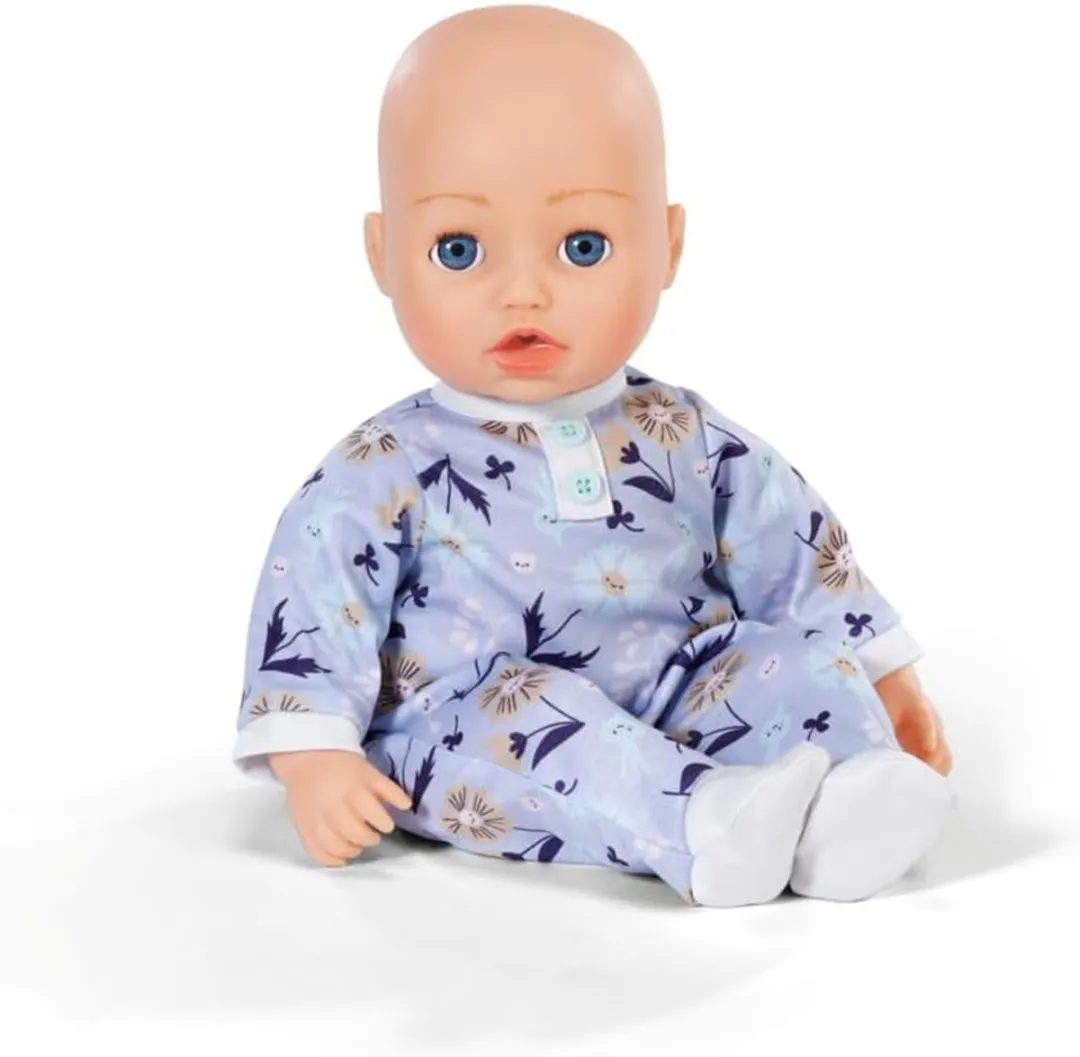 Baby Born Poppenromper Bleu 43cm - Bloemenmotief