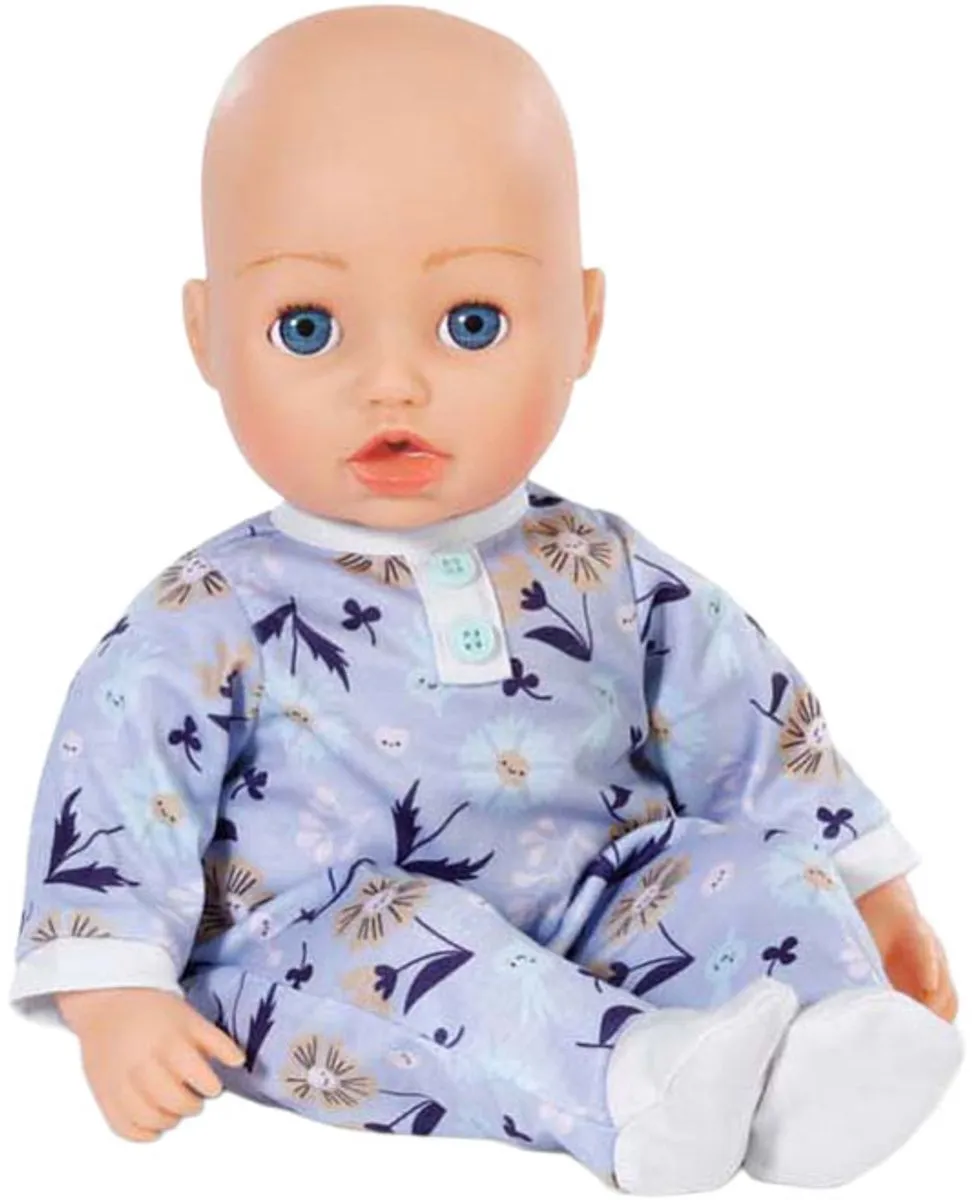Baby Born Poppenromper Bleu 43cm - Bloemenmotief