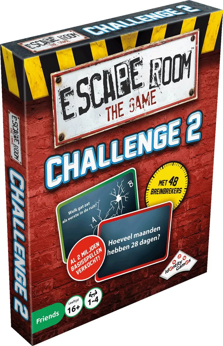Identity Games Escape Room The Game Challenge Kaartspel