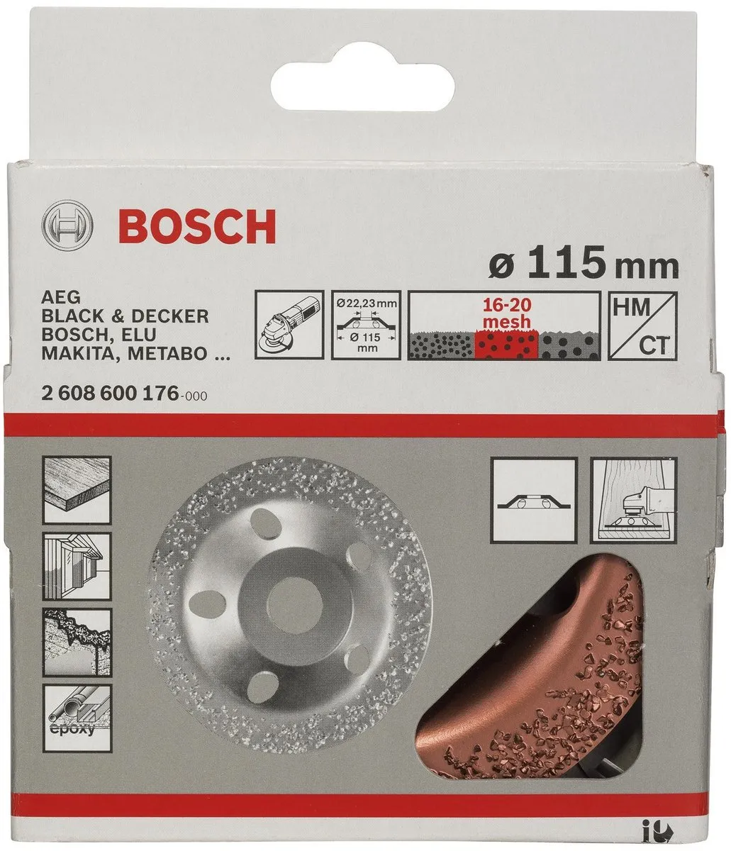Bosch Hardmetalen Komschijf 115mm - 22.23mm As - afbeelding 5 van 6