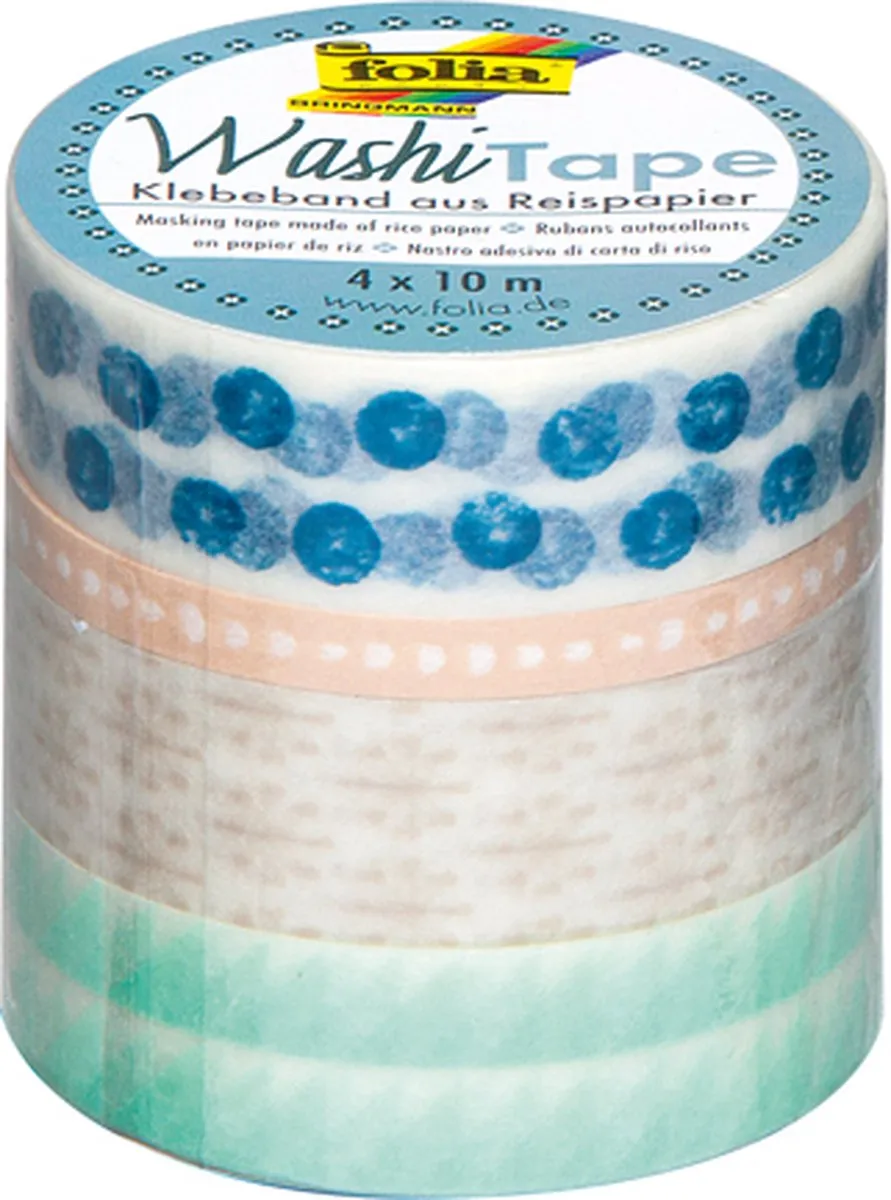 Folia Washi Tape 4x10m