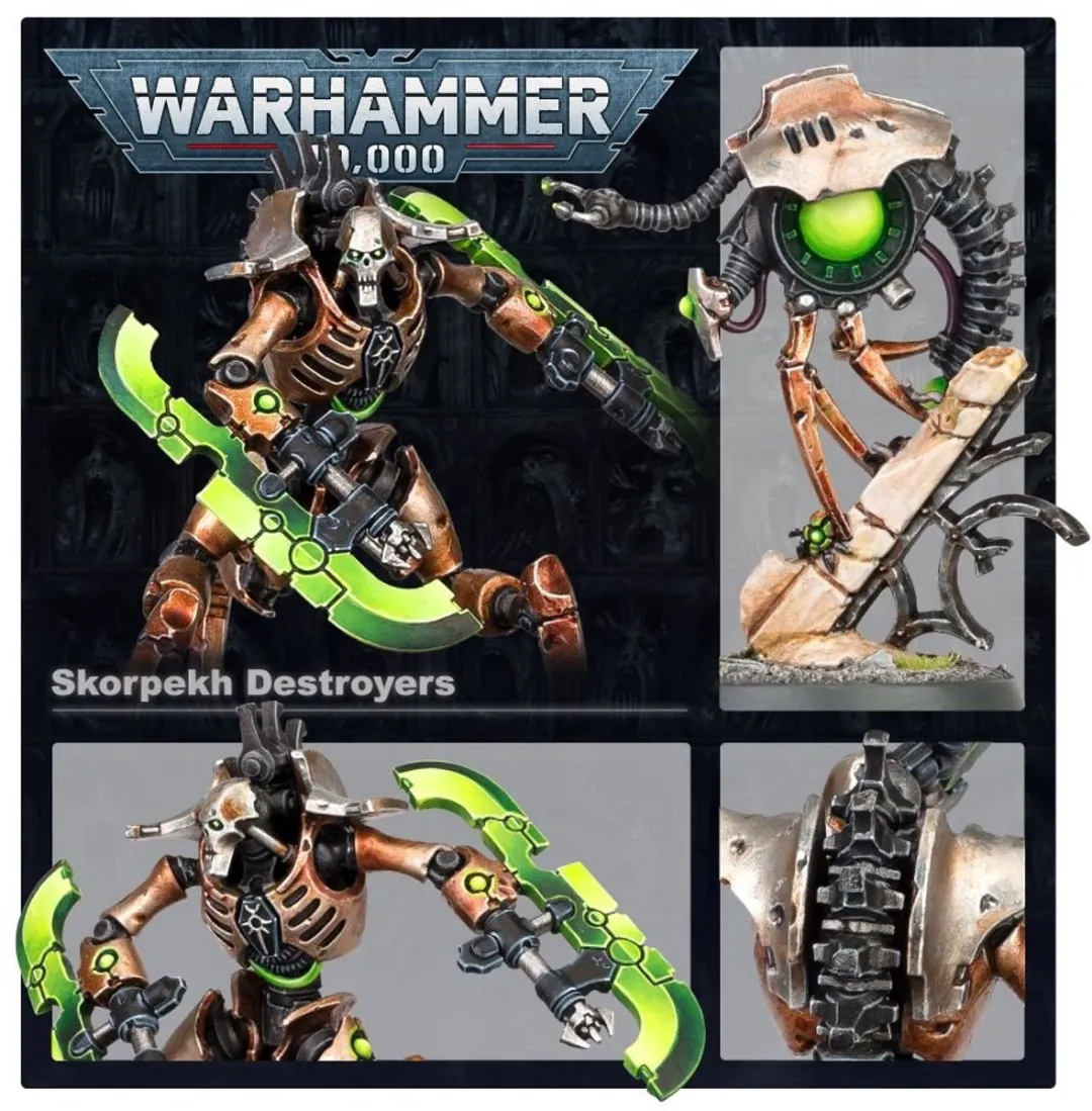 Games Workshop Necrons Skorpekh Destroyers - 29 Onderdelen