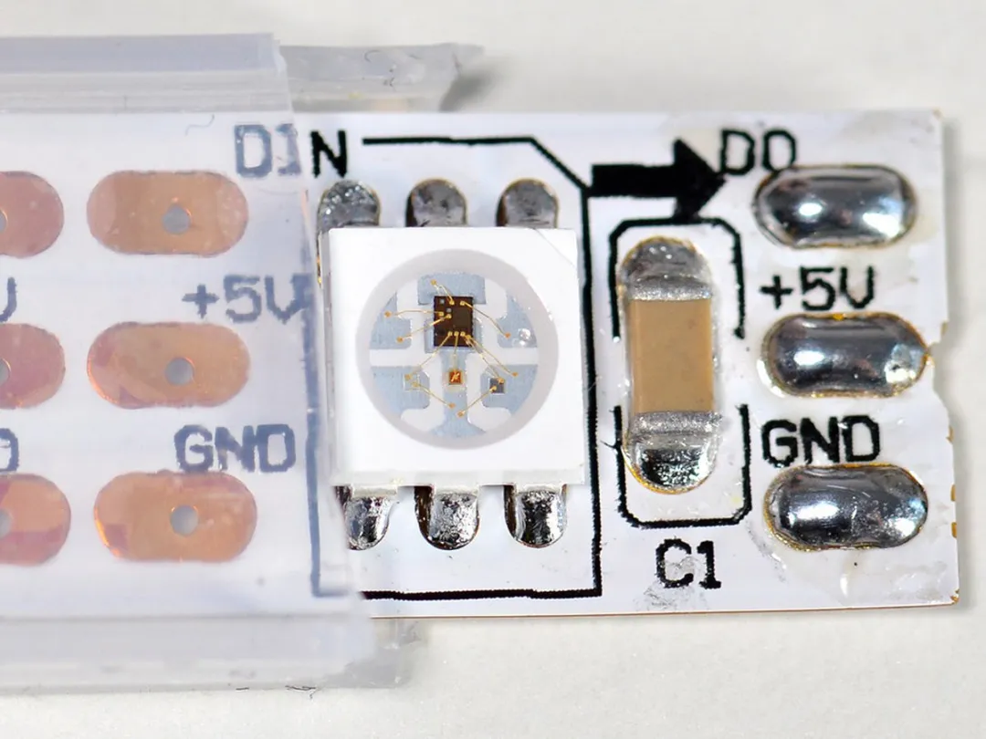 Adafruit NeoPixel RGB Strip 60LEDs 1m - Meerkleurig