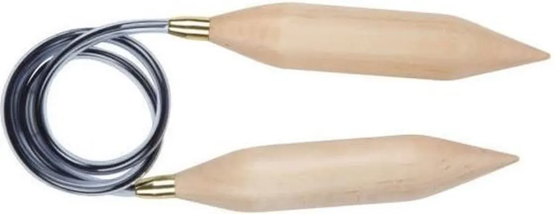 KnitPro Jumbo Birch Rondbreinaalden 20.0mm
