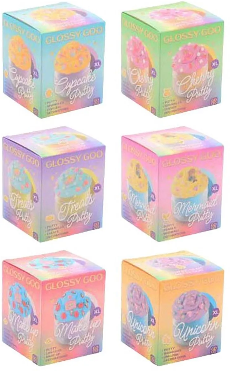 Johntoy GlossyGoo Beauty Putty XL - Multicolor