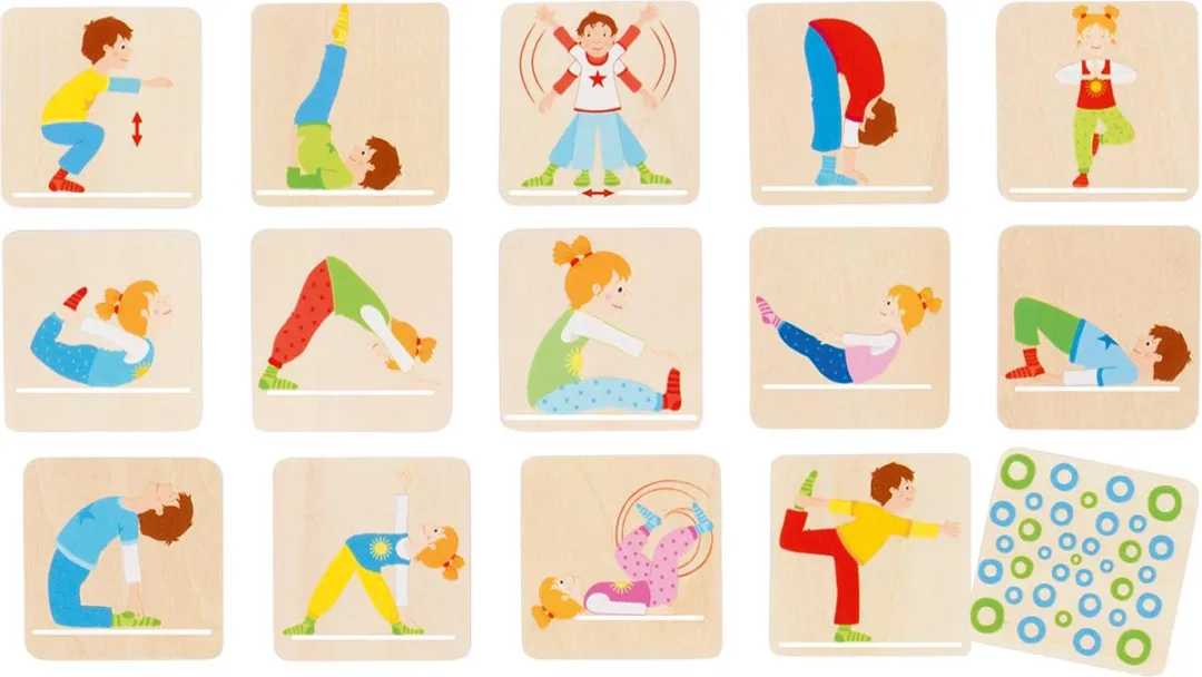 Goki Memo Game Gymnastics 56647 - Meerkleurig