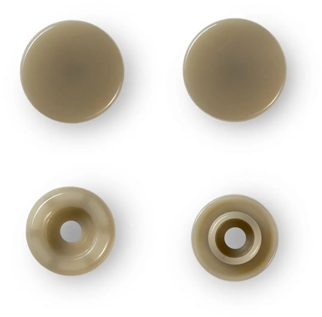 Prym Drukknoop ColorSnaps 12,4mm Champagne - 30 Stuks