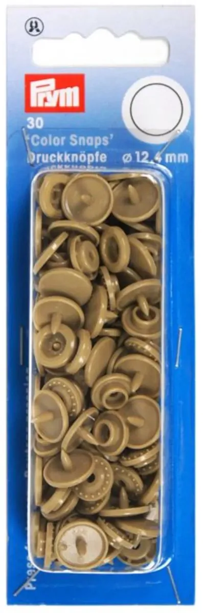 Prym Drukknoop ColorSnaps 12,4mm Champagne - 30 Stuks