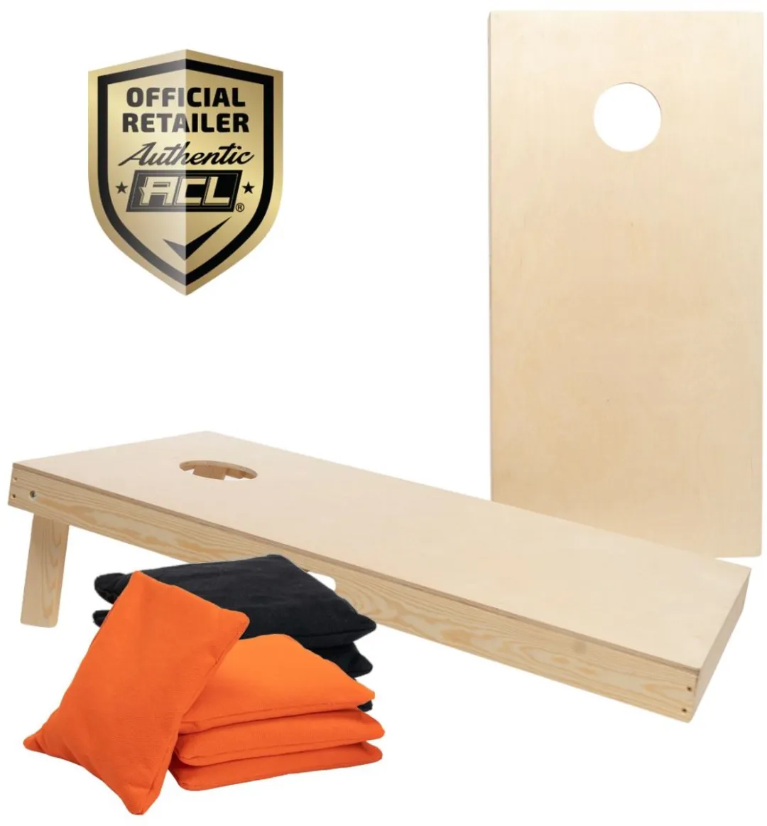 Wicked Wood Games Cornhole Set Blanco 120x60cm