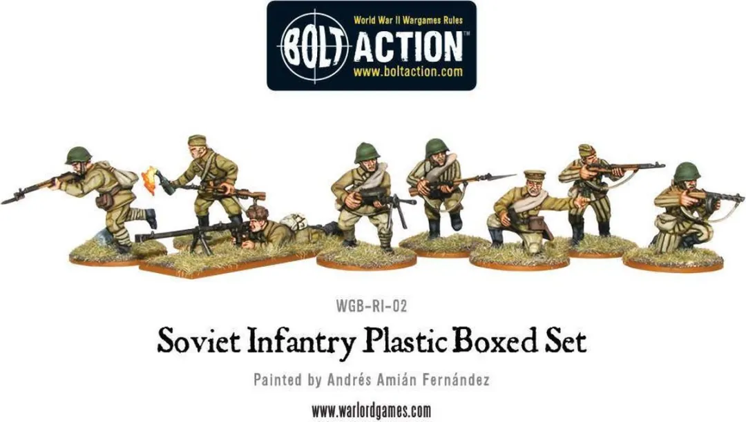 Warlord Games Bolt Action Sovjet Infanterie - 40 Stuks