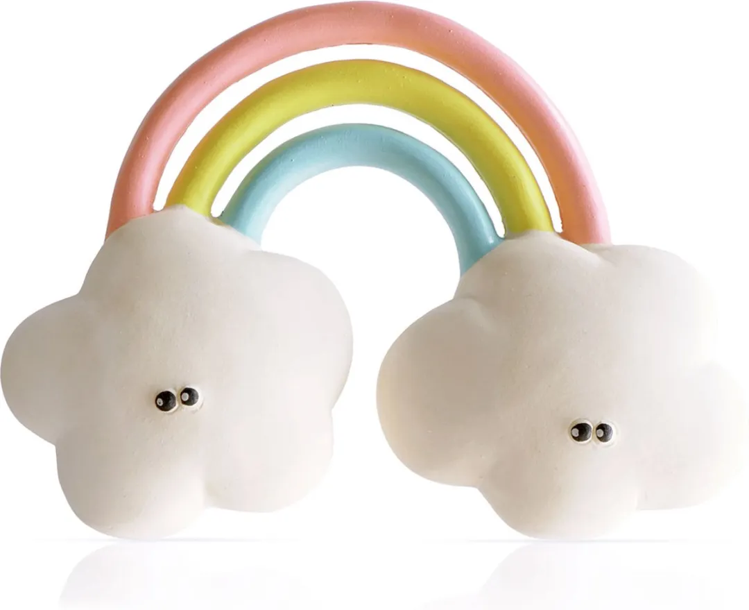 Lanco Regenboog Bijtspeeltje - 4 Kleuren - afbeelding 6 van 6