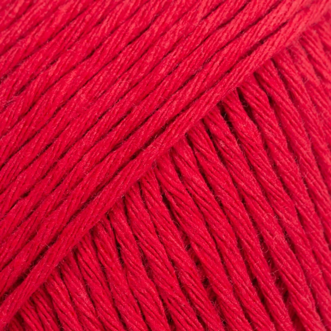 Drops Cotton Light Uni Karmijnrood Garen