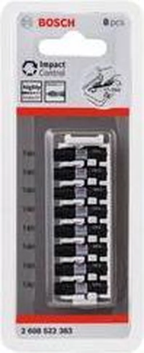 Bosch Impact Insert Bit T40 25mm - 8 Stuks